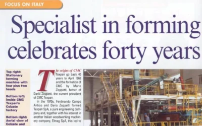 Specialist in forming celebrates forty years