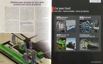 Siempelkamp rounds up 2014 with significant sales in Europe